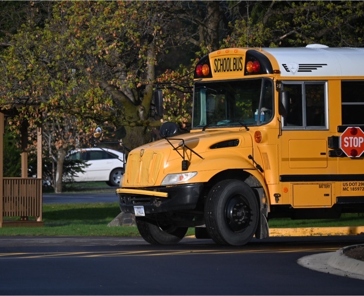 Bus unloading zone