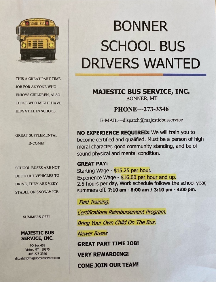 Bus drivers wanted!
