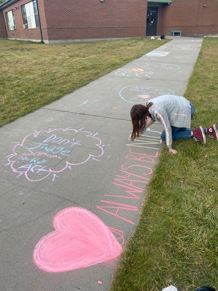 sidewalk mural