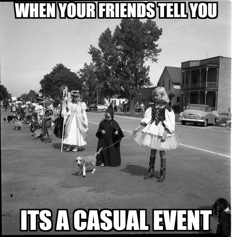 A "casual" event